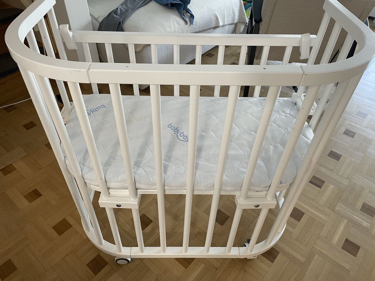 Letti: Beistellbett weiss mit Matratze – Usato da Ettingen venduto da atila89 2