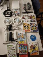 Nintendo Wii Mega Set mario kart + Lenkräder und PartySpiele