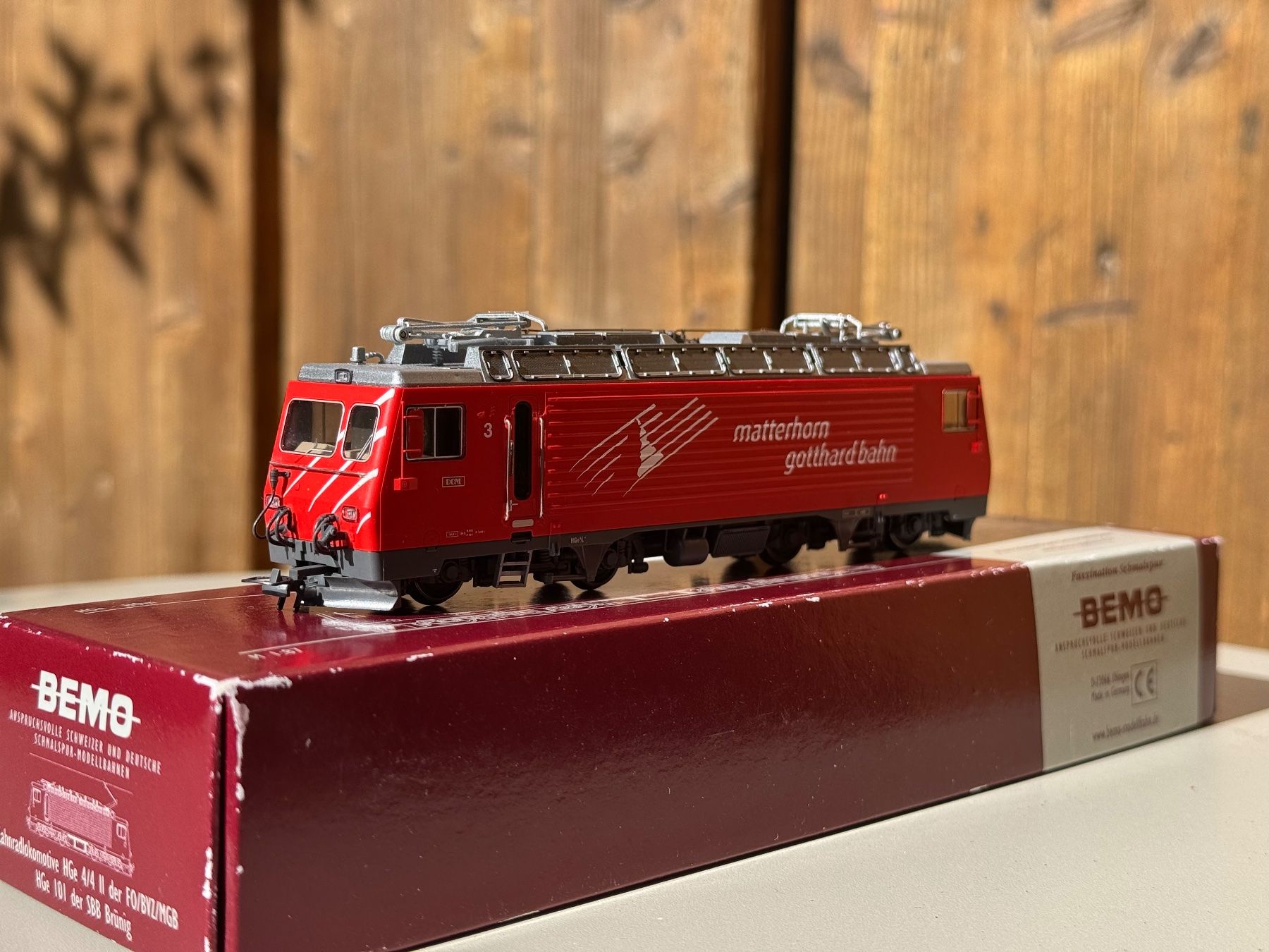 Bemo Modellini di ferrovie: Bemo MGB HGe 4/4 3 Dom Digital – Usato da Spiez venduto da ric_vy6z