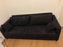 2-Sitzer Sofa schwarz / grau  bequem & modern  CHF 180 VB