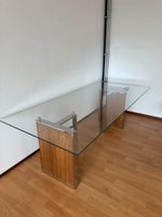 Grande table en verre italienne design