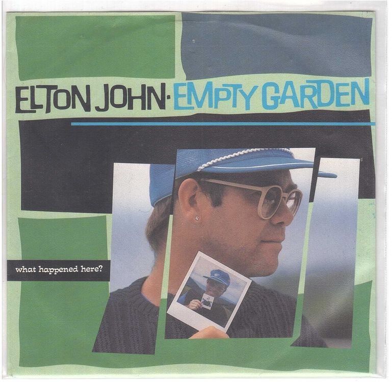 Vinyles: Single7  Elton John  --  Empty Garden – D'occasion à Rheinau par thespecials