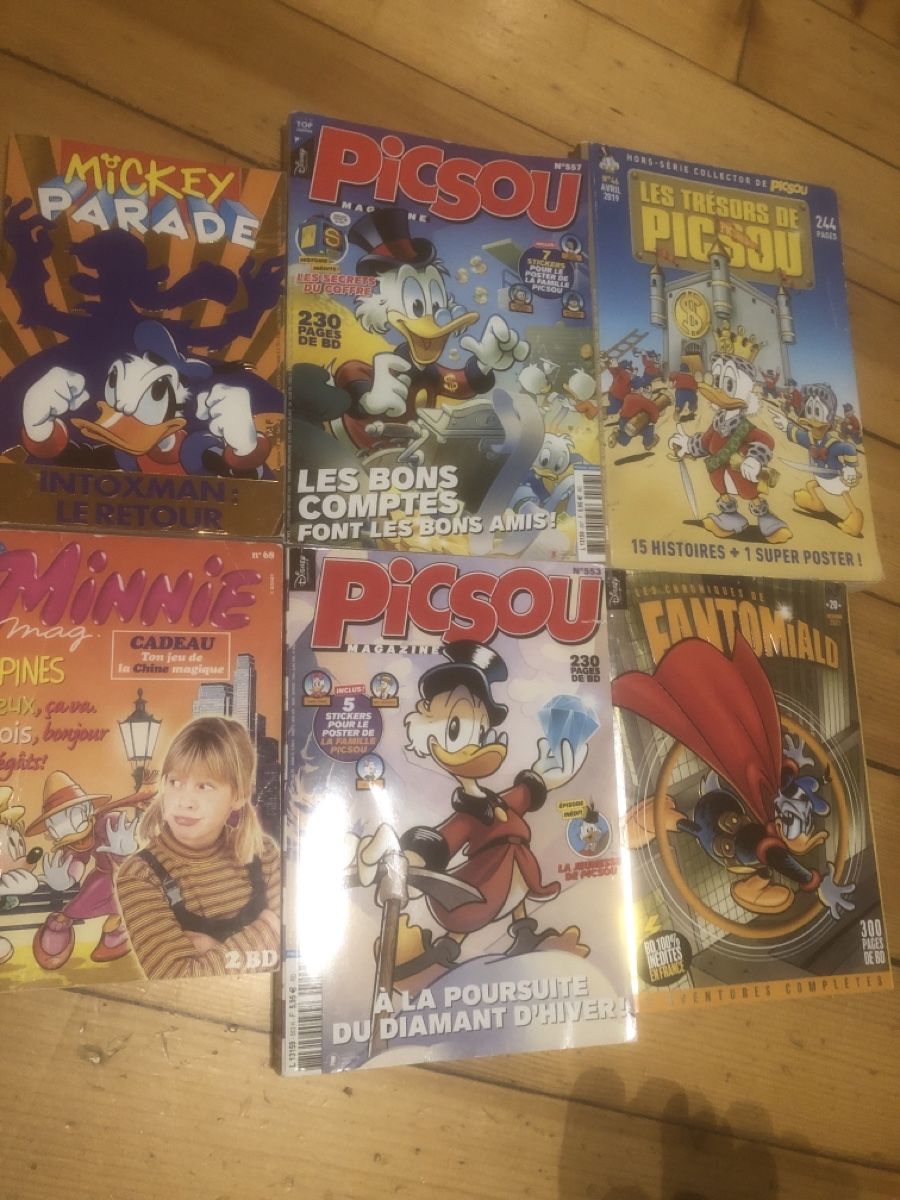 Fumetti: Lot de comics Disney en français – Usato da Lausanne venduto da fransadpop