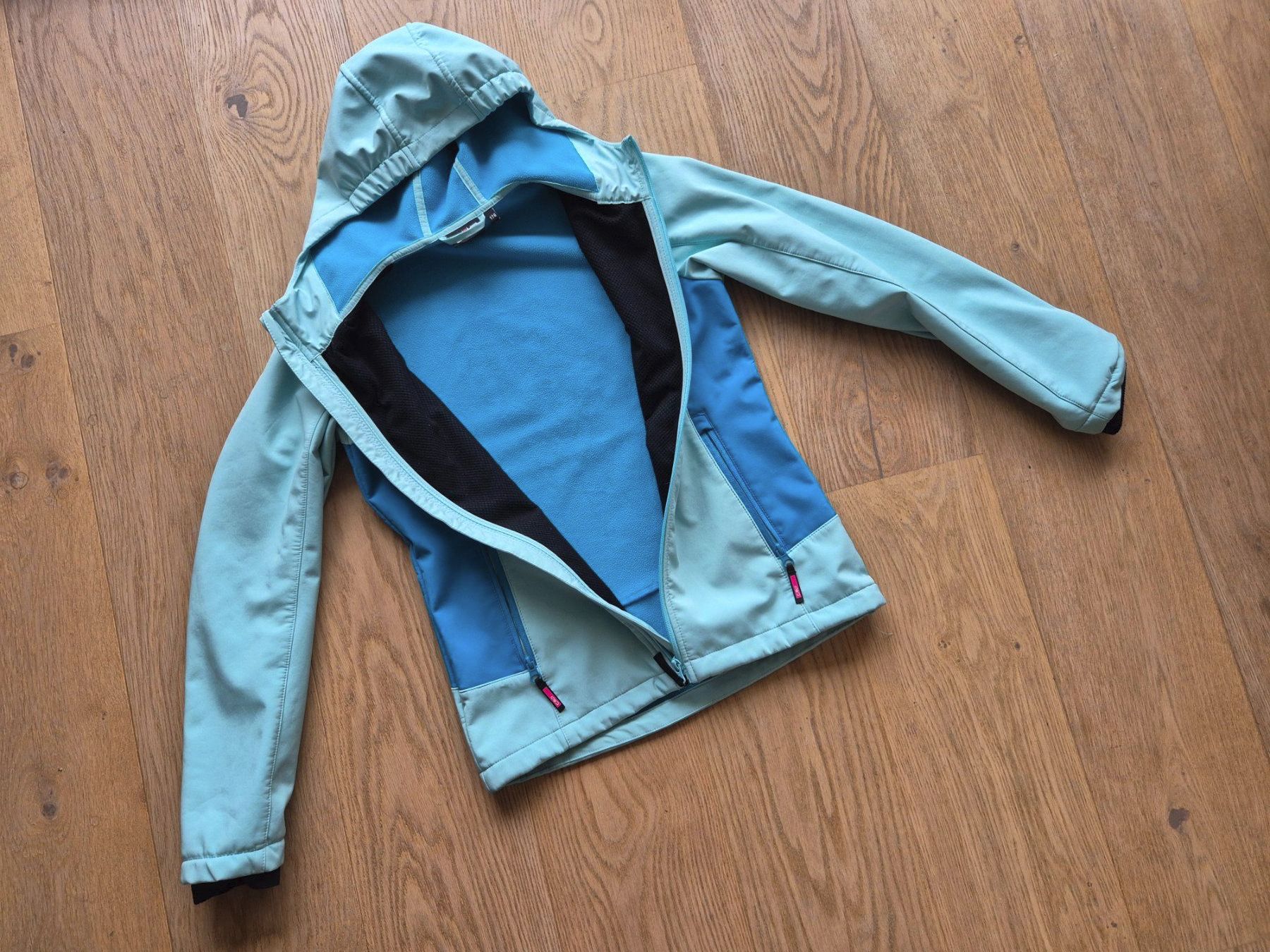 Jacken & Mäntel: Softshell Jacke (Mädchen), CMP, Gr. 176, hellblau – Gebraucht aus Küttigen von cm_3081 1