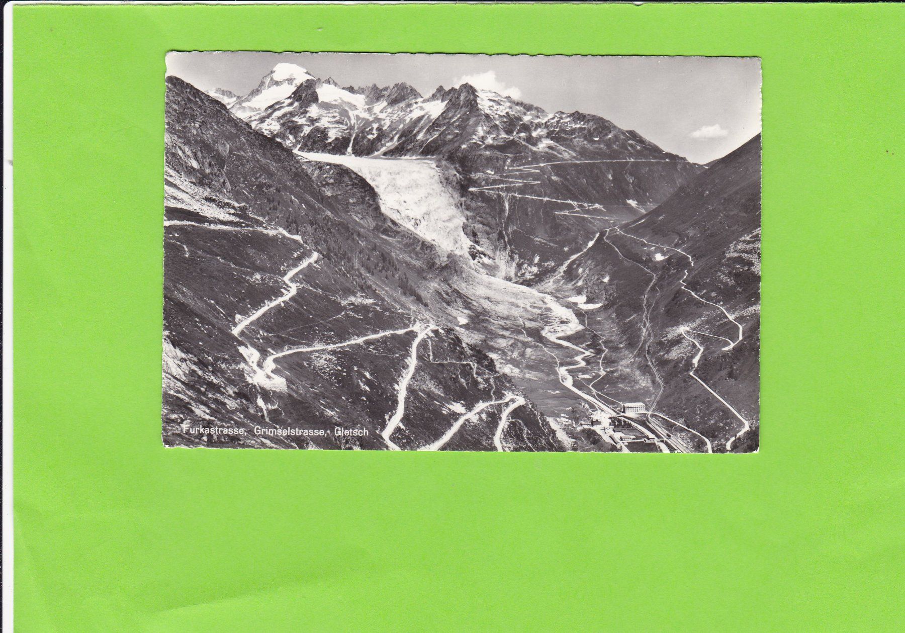 Cartes postales: Furka-Grimsel-Strasse-Gletsch – D'occasion à St. Peterzell par neckertal
