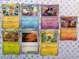 Div. Pokemon Karten - Entwicklungen in Paldea