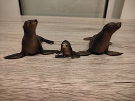 Schleich Seelöwe Meerestiere Familie