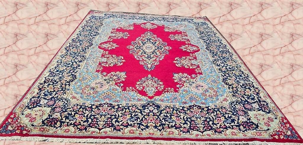 Teppiche: Handgeknüpfter Kirman Persien Teppich - Iran Masse:370x260cm – Gebraucht aus Kriens von atlas2014 1