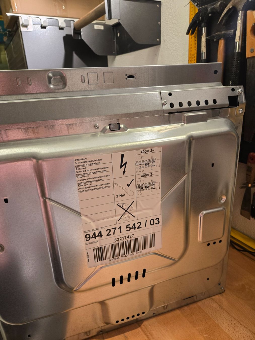 Electrolux Forni: Electrolux EB6L5DSP Einbaubackofen  55cm CH Norm – Usato da Buchs ZH venduto da pileni 3