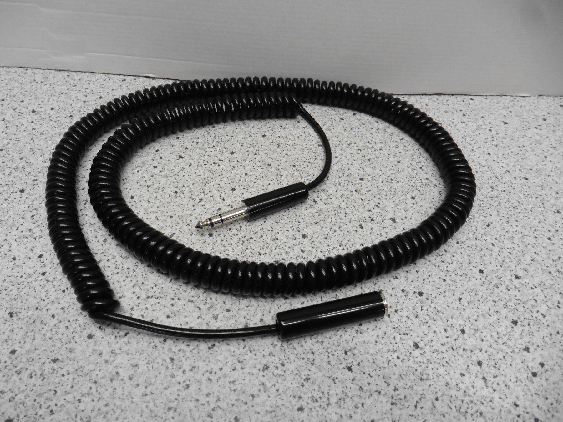 Cavi: Audio Spiralkabel 5m Klinkenstecker/Buchse  6.3mm – Nuovo (secondo la descrizione) da Mönchaltorf venduto da boesi51 1