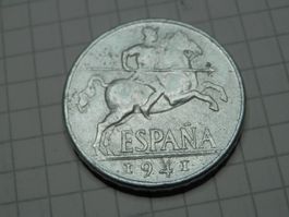 Spanien 10 Centimos, 1941