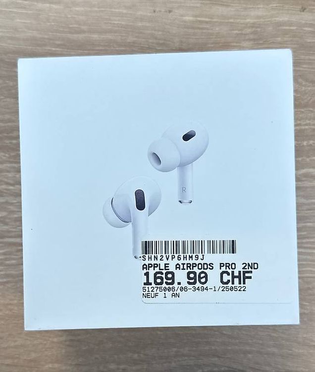 AirPods Pro Apple (2ème Génération ?) - Avec Facture - Ouvert Jamais Utilisé - Blanc