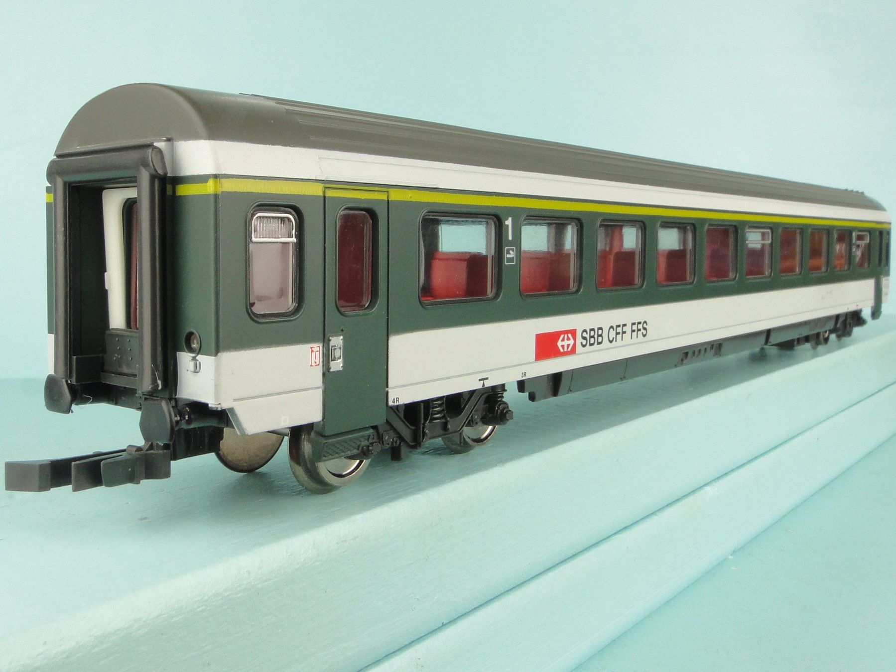 Roco Modellini di ferrovie: Roco H0 SBB EW IV 1 Kl., AC/WS – Usato da Bülach venduto da cann11