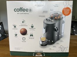 CoffeeB Globe Kaffeemaschine schwarz - Neuwertig! mit Balls