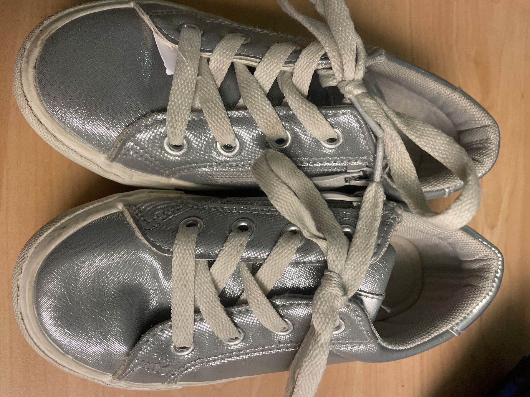 Scarpe per ragazze: Silberne nelli blu Halbschuhe Gr.30 – Usato da Obergerlafingen venduto da cabo4 1