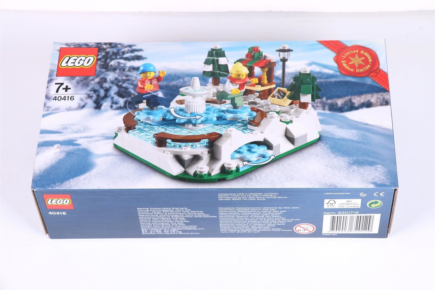 Lego Baukästen: Lego 40416 Exlusive Eislaufplatz NEU OVP – Neu und originalverpackt aus Hettlingen von Scholi99
