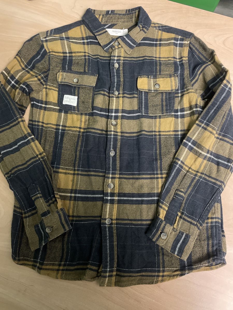 Mango Hemden, T-Shirts & Polos: Warmes Mango Jungen Hemd Karo Gr.152 – Gebraucht aus Obergerlafingen von cabo4