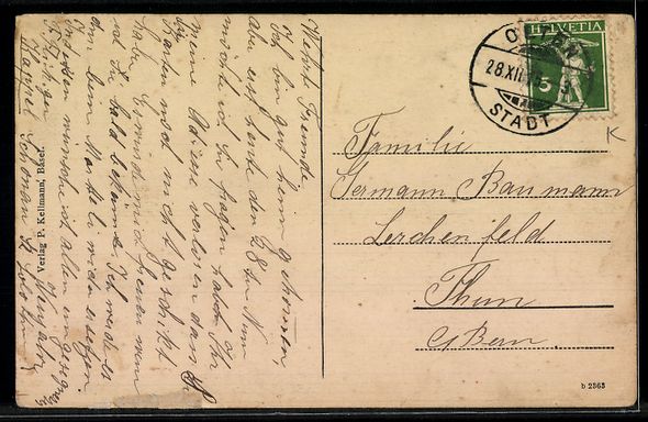 Cartoline postali: AK Rohrbach, Total-Ansicht, Kirche – Usato da Berlin venduto da bartko-reher 1