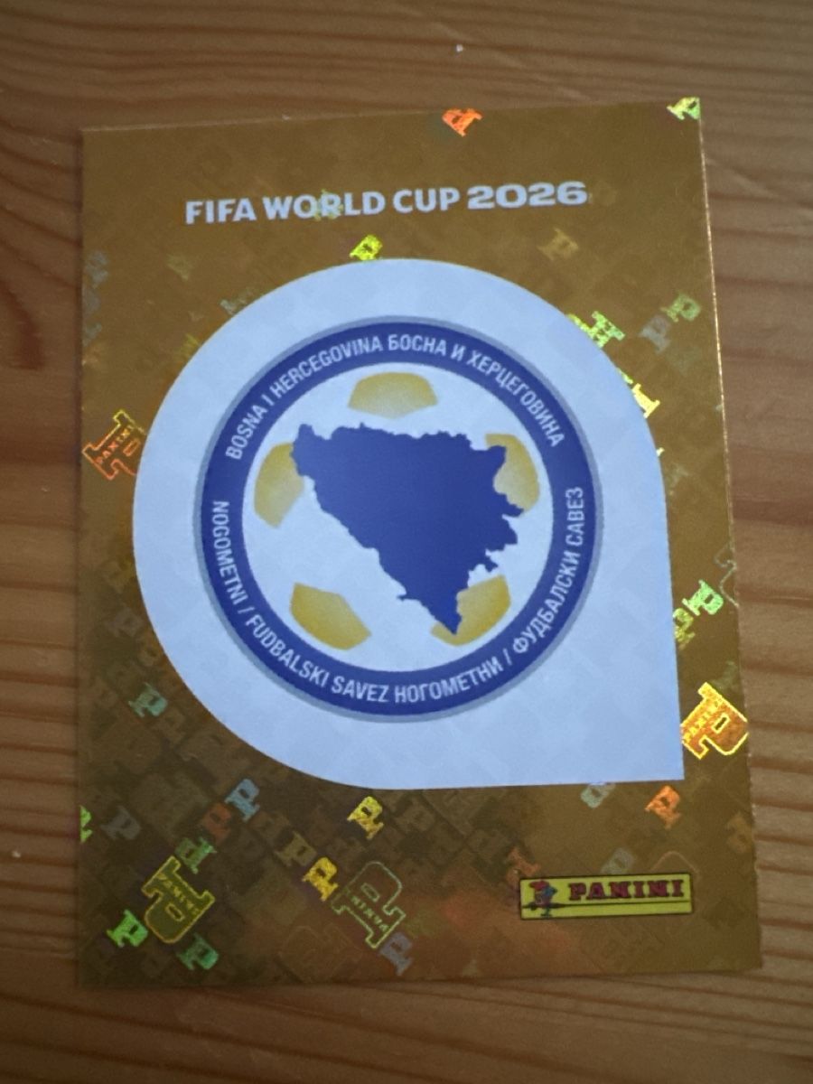 Panini Carte collezionabili: Panini FWC 2026 BIH1 – Usato da Vesenaz venduto da miguelfdfrade