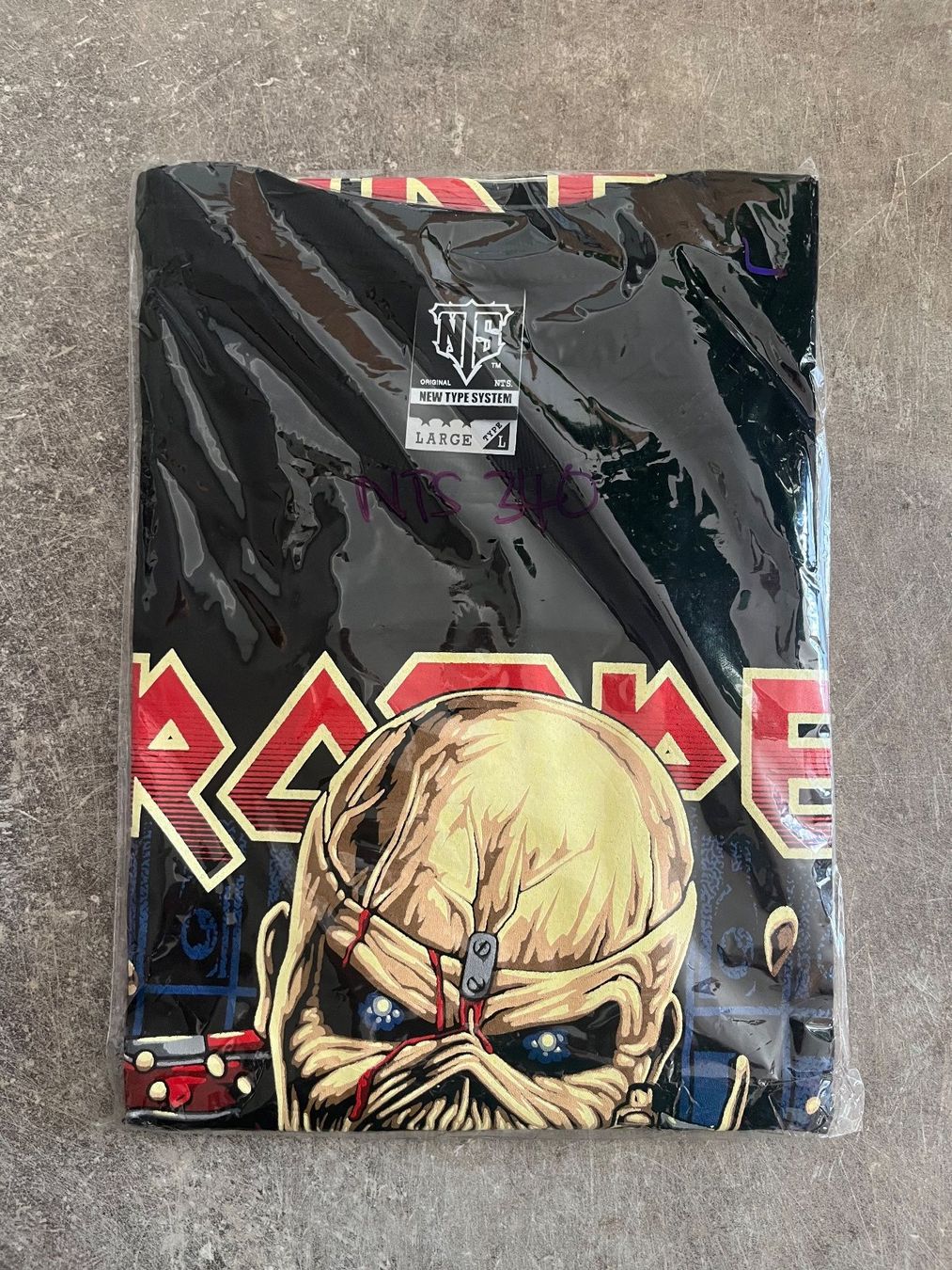 T-shirt: T-shirt IRON MAIDEN NTS – Nuovo e nell'imballaggio originale da Forel (Lavaux) venduto da ZIIIKOH 1
