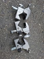 3 Klemmen Traversenklammern SWL 20kg superclamp
