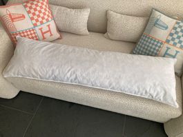 SOFTSLEEP Luxus Seitenschläferkissen 40x130, Gänsefederchen