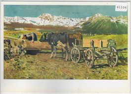 Giovanni Segantini - An der Tränke 1887/88