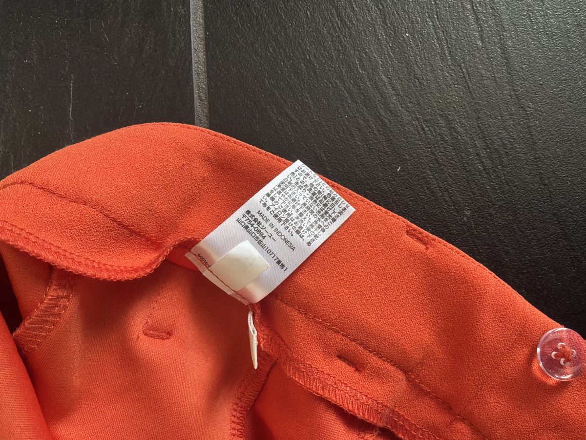 Pantaloni: Bundfaltenhose mit Elast, orange, Gr. 38/M SOMMEDRAKTION – Nuovo (secondo la descrizione) da Bremgarten AG venduto da Belana0 4