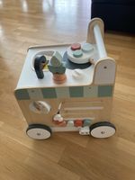 Vertbaude - 3-in-1-Lauflernwagen mit Spielküche mit Bremsen