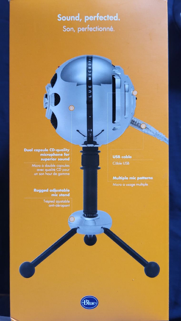 Microfoni: Blue Snowball microfono USB scatola originale – Usato da Splügen venduto da man_9l5w 4