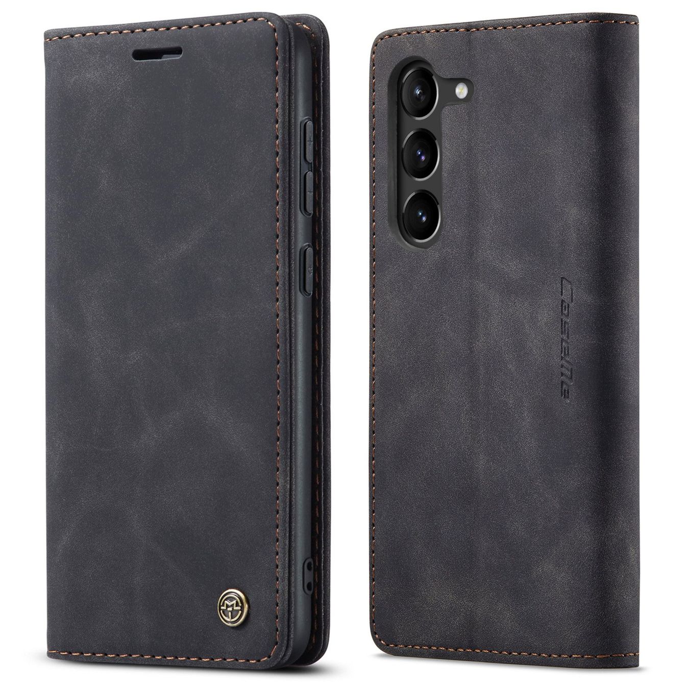 Cover & Protezioni schermo: Galaxy S23 Plus - étui à rabat portefeuille support noir – Nuovo e nell'imballaggio originale da Morges venduto da DigiAC