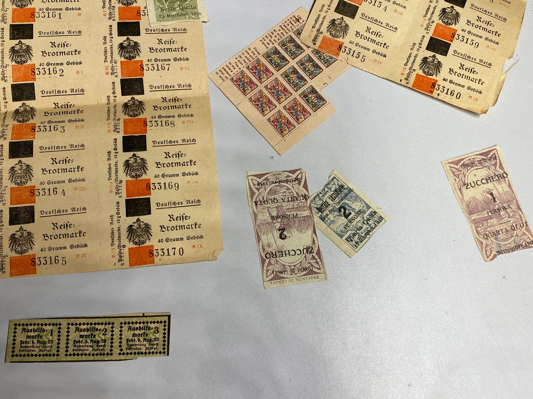 Altre raccolte & rarità: LOT Rationierungskarten AUSLAND /// E667 – Usato da Bern venduto da JMsoehne1987 5