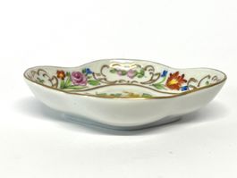 SP DRESDEN Porzellan Schälchen Handbemalt Golddekor Vintage