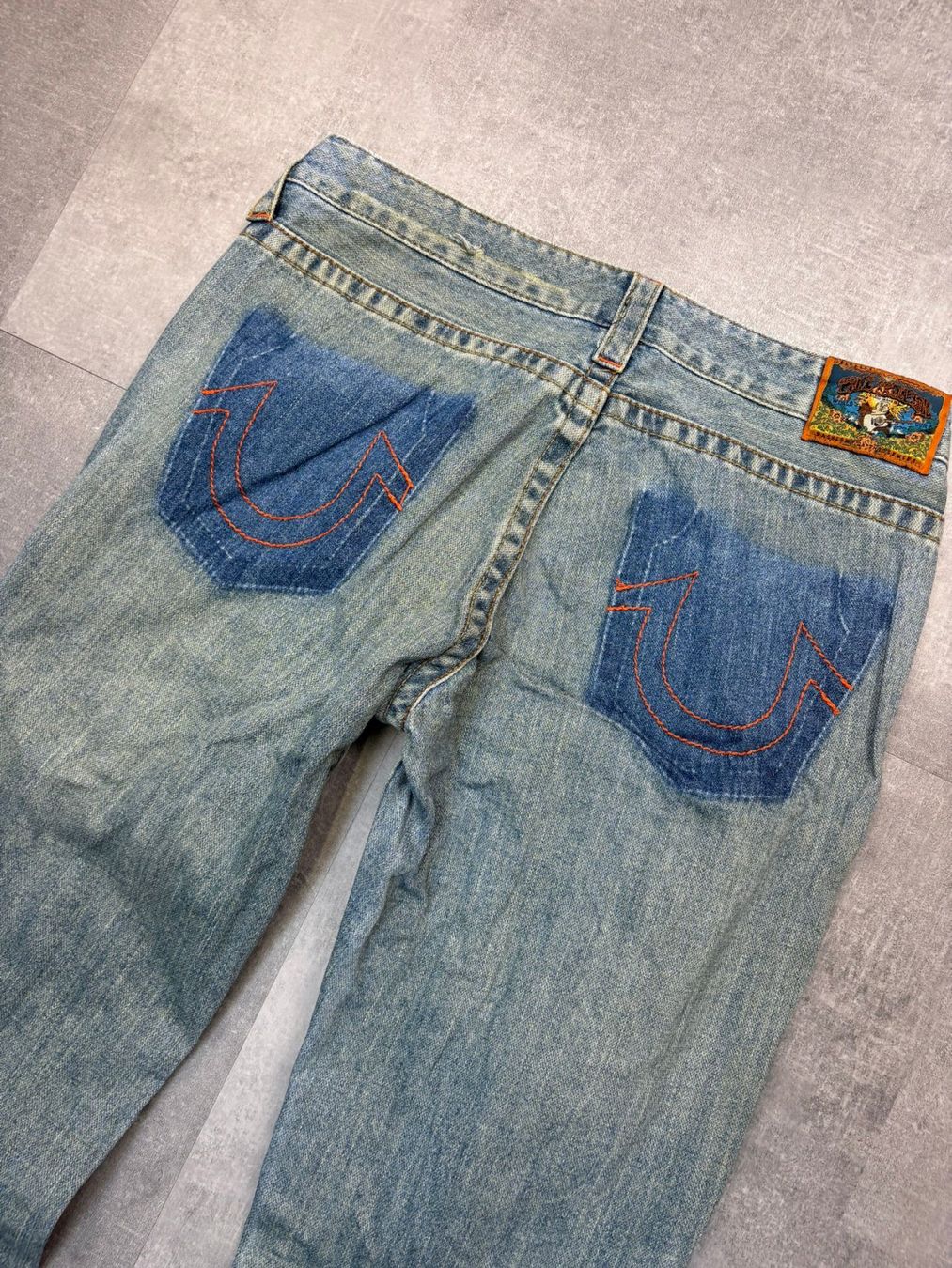 True Religion Jeans: True Religion Bootcut Flared Jeans - Grösse M/30 – Usato da Werdenberg venduto da hase.vintage 2
