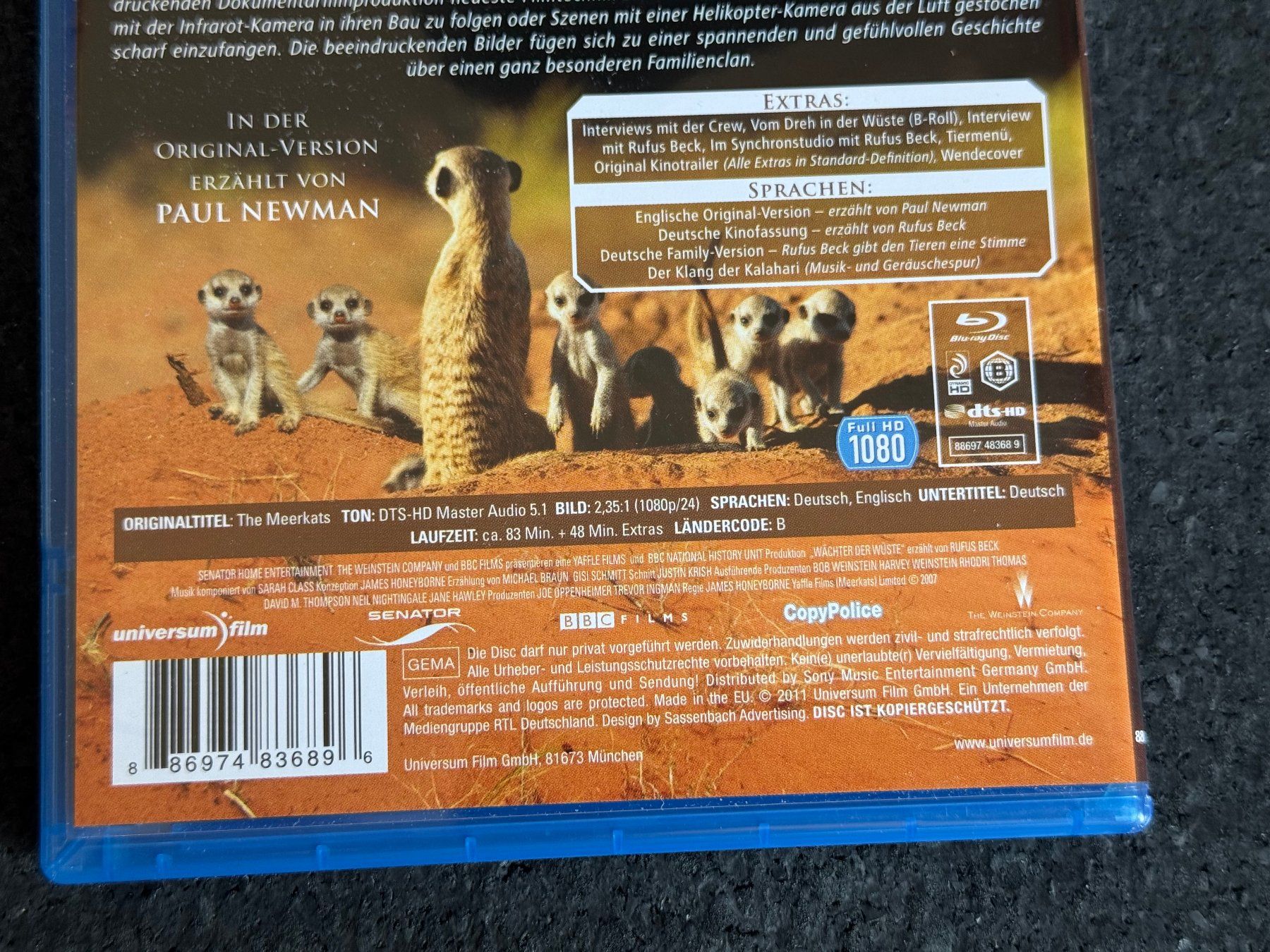 Tutti i DVDs: Wächter der Wüste Blu-ray Disc DE/EN – Usato da Fribourg venduto da tschjoly 3