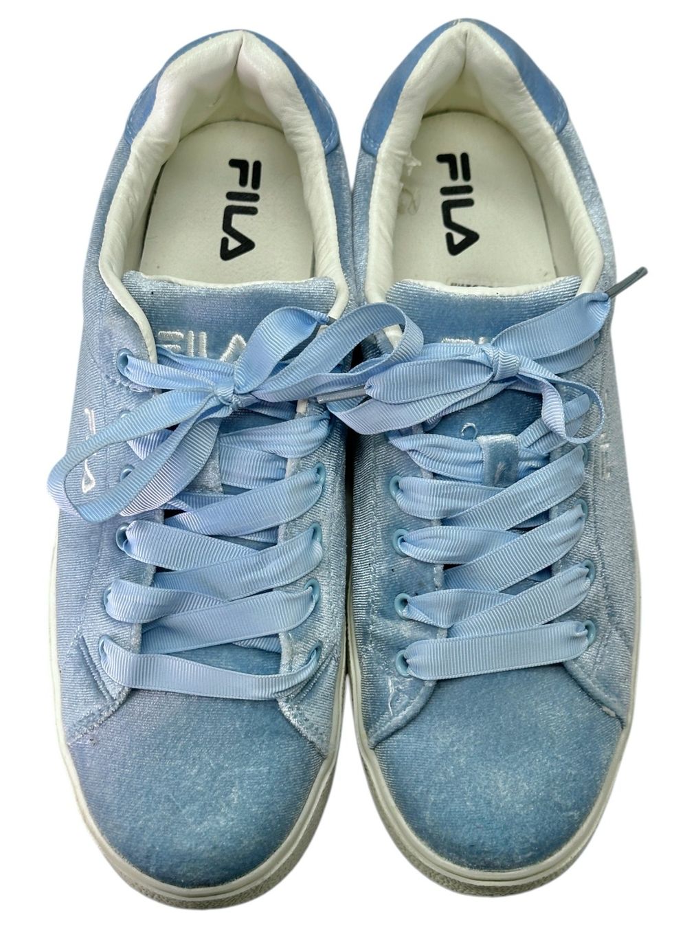 Fila Scarpe da donna: Baskets Fila Velours Bleu Clair. Pointure 40 – Usato da Morges venduto da Auct 2