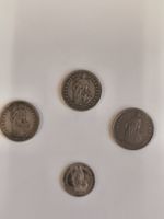 Schweizer Munzstucke 4 .1 Fr. 1945, 1912, 1930, 1/2 Fr. (A49