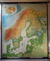 XL Schulwandkarte "Nordeuropa"