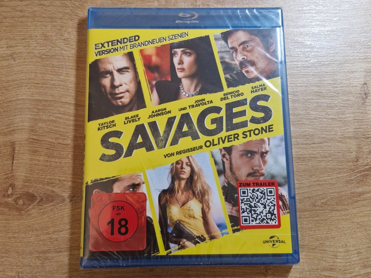 Tutti i DVDs: Savages (2012) NEU OVP Bluray – Nuovo e nell'imballaggio originale da Pfungen venduto da Whitie