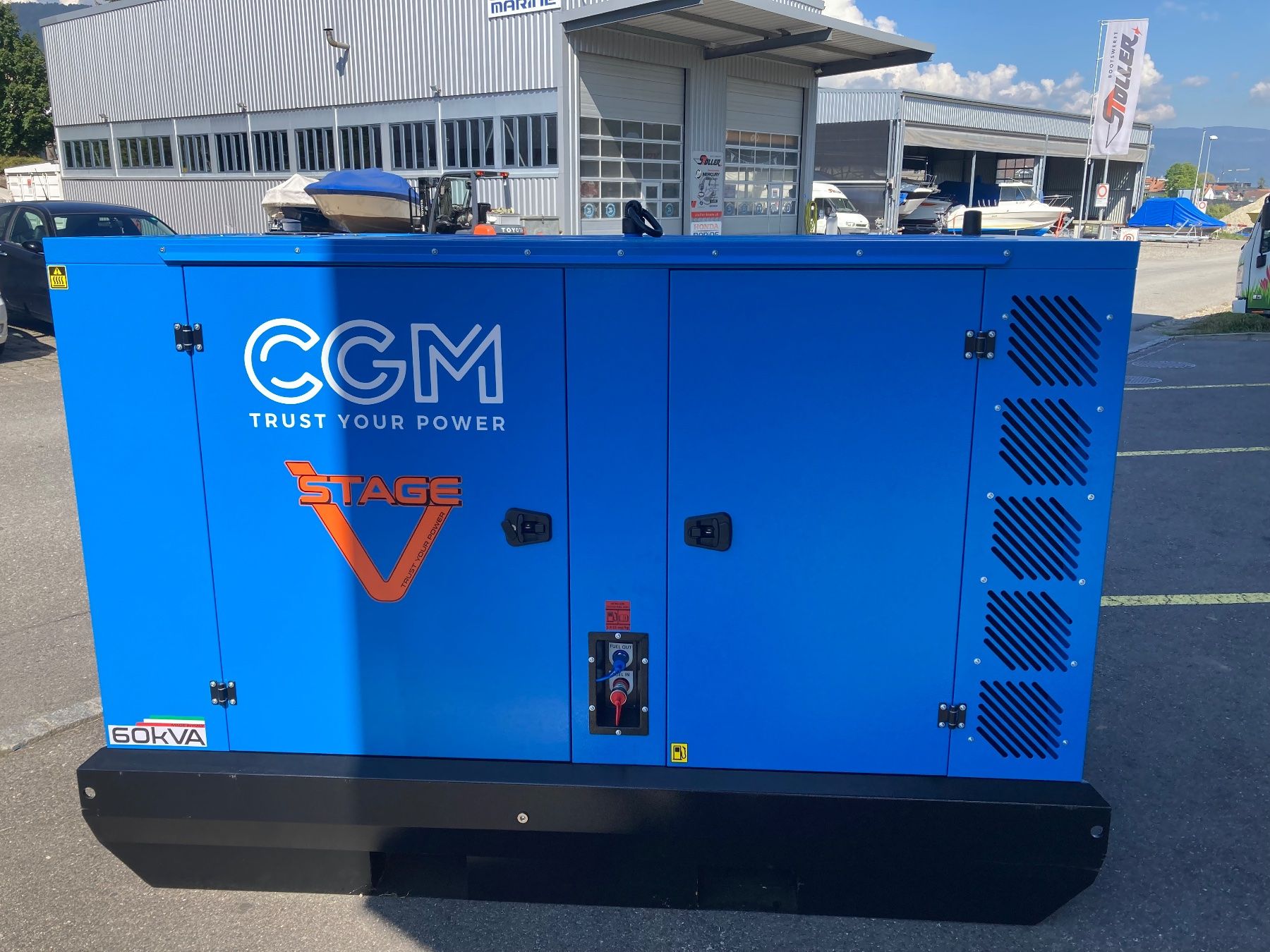 Generatori di corrente: Diesel Generator mieten – Usato da Sutz venduto da Shop_LehmannGT 1