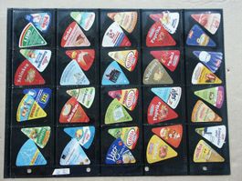 80  verschiedene   Käslein Deckeli
