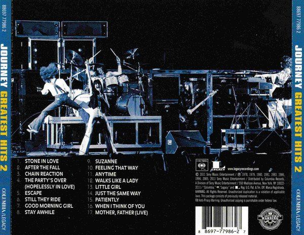 CD: Journey – Greatest Hits 2 - a – Usato da Brittnau venduto da Zibu 1