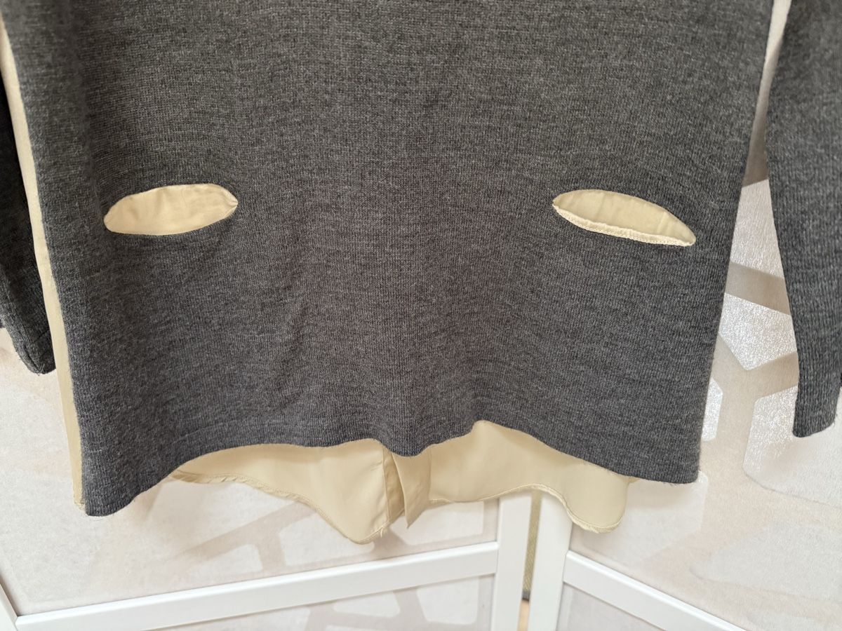 Zara Top: Great Zara grey & beige top. S – Nuovo (secondo la descrizione) da Grund b. Gstaad venduto da PlageNeige 4