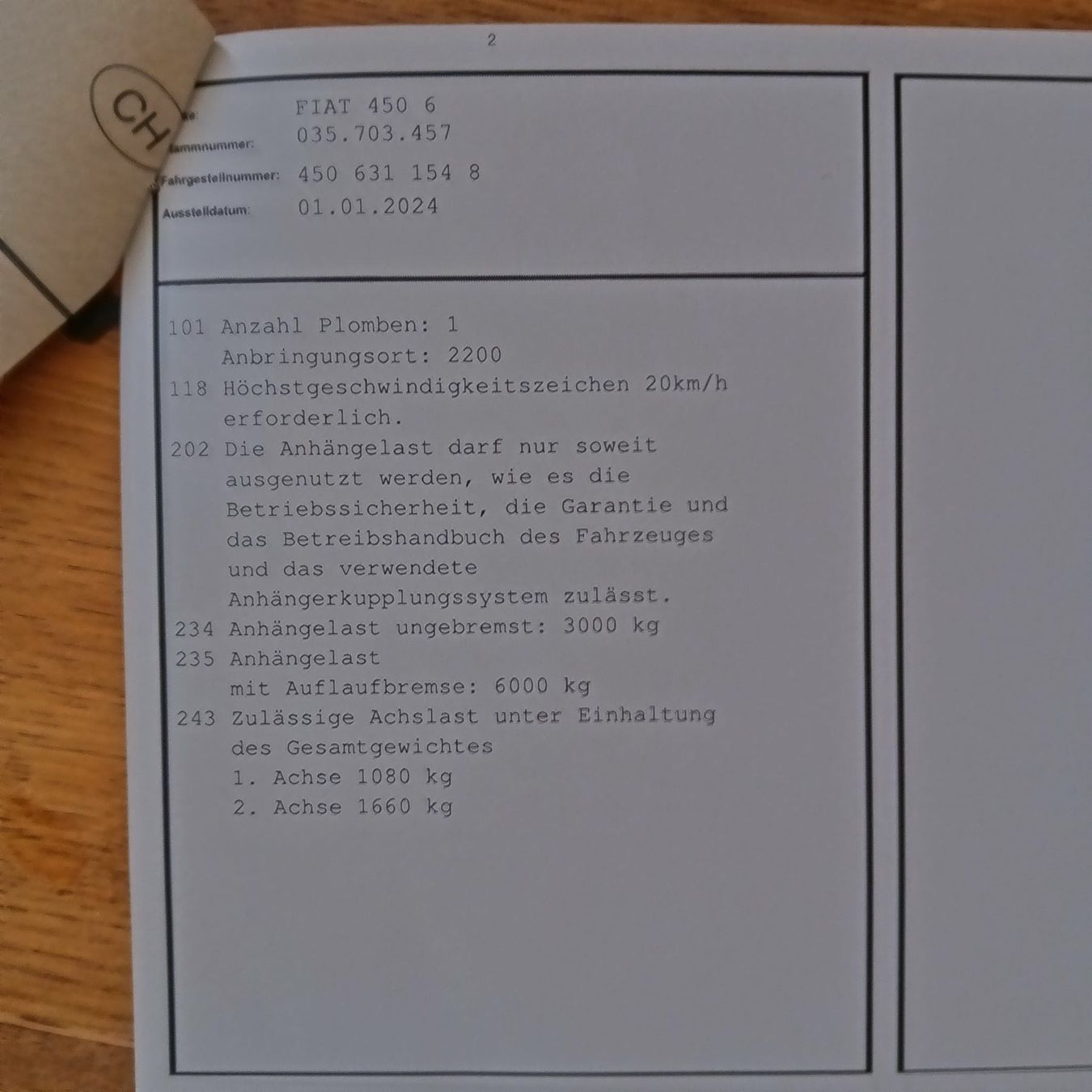 Fiat Trattori: Traktor Fiat 450/6 – Usato da Näfels venduto da Ruedi01112 8