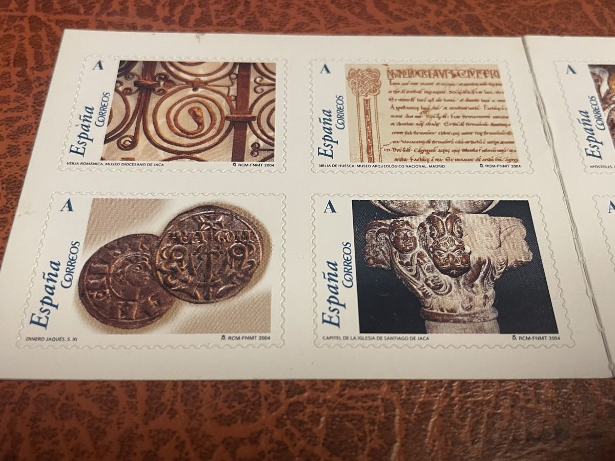 Tutti i francobolli: Briefmarken Spanien 8er Block Kunst – Usato da Buchs AG venduto da fpatricia 1