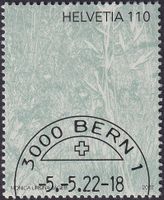 2022 Nr.1913 (Kunstengagement) mit Ersttags-Halbmond-Stempel