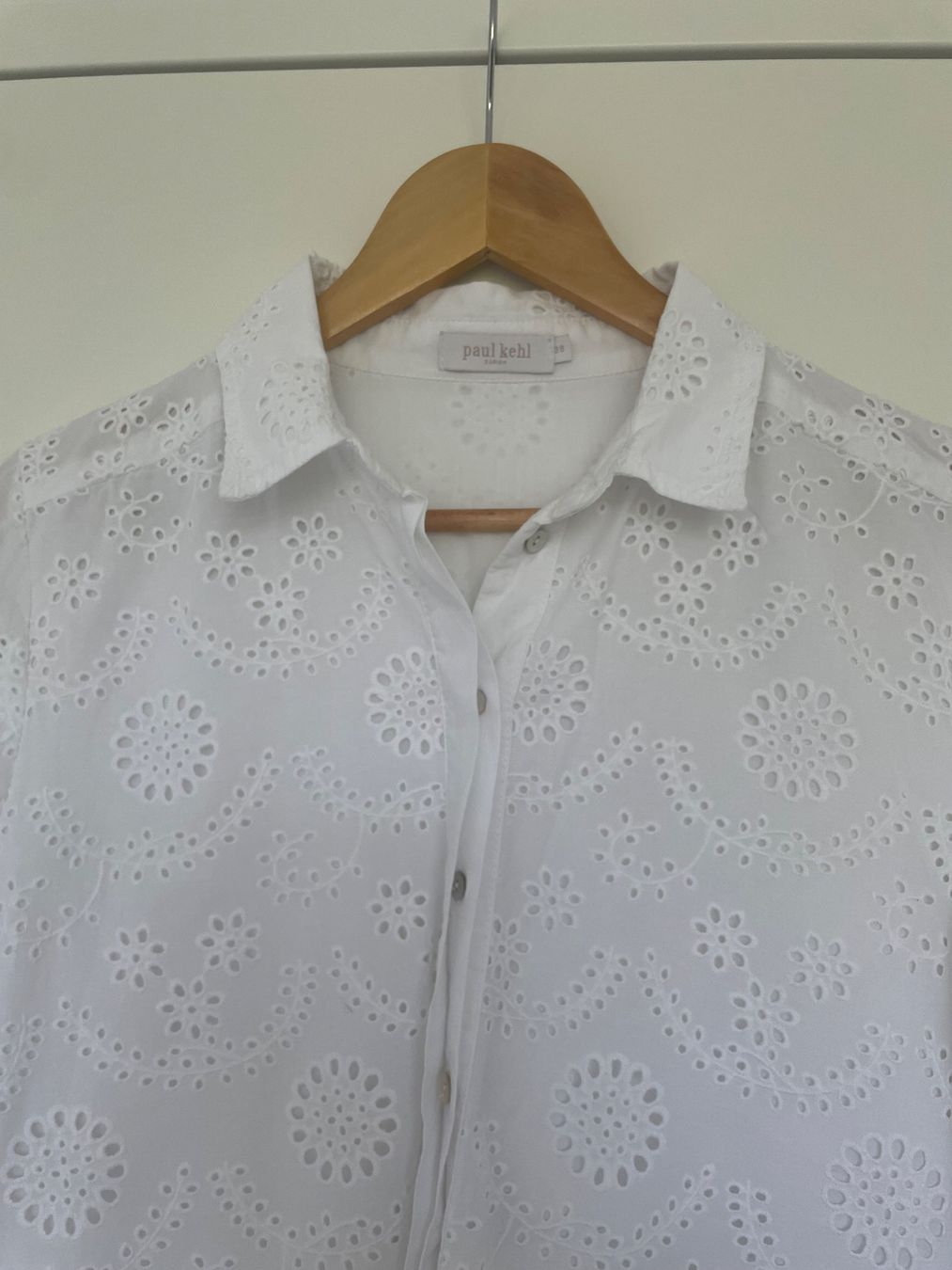 Paul Kehl Vestiti: Paul Kehl Kleid weiss Grösse 38 – Usato da Buchs SG venduto da VintageHomeCH 1