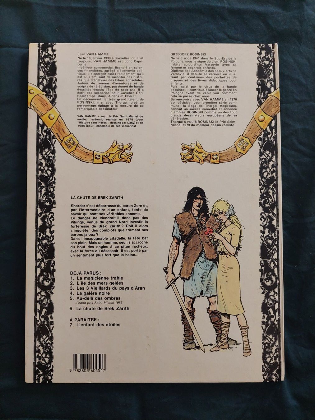 Fumetti: Thorgal T6 La Chute De Brek Zarith EO 1984 TBE – Usato da Genève venduto da Blu_BD 1