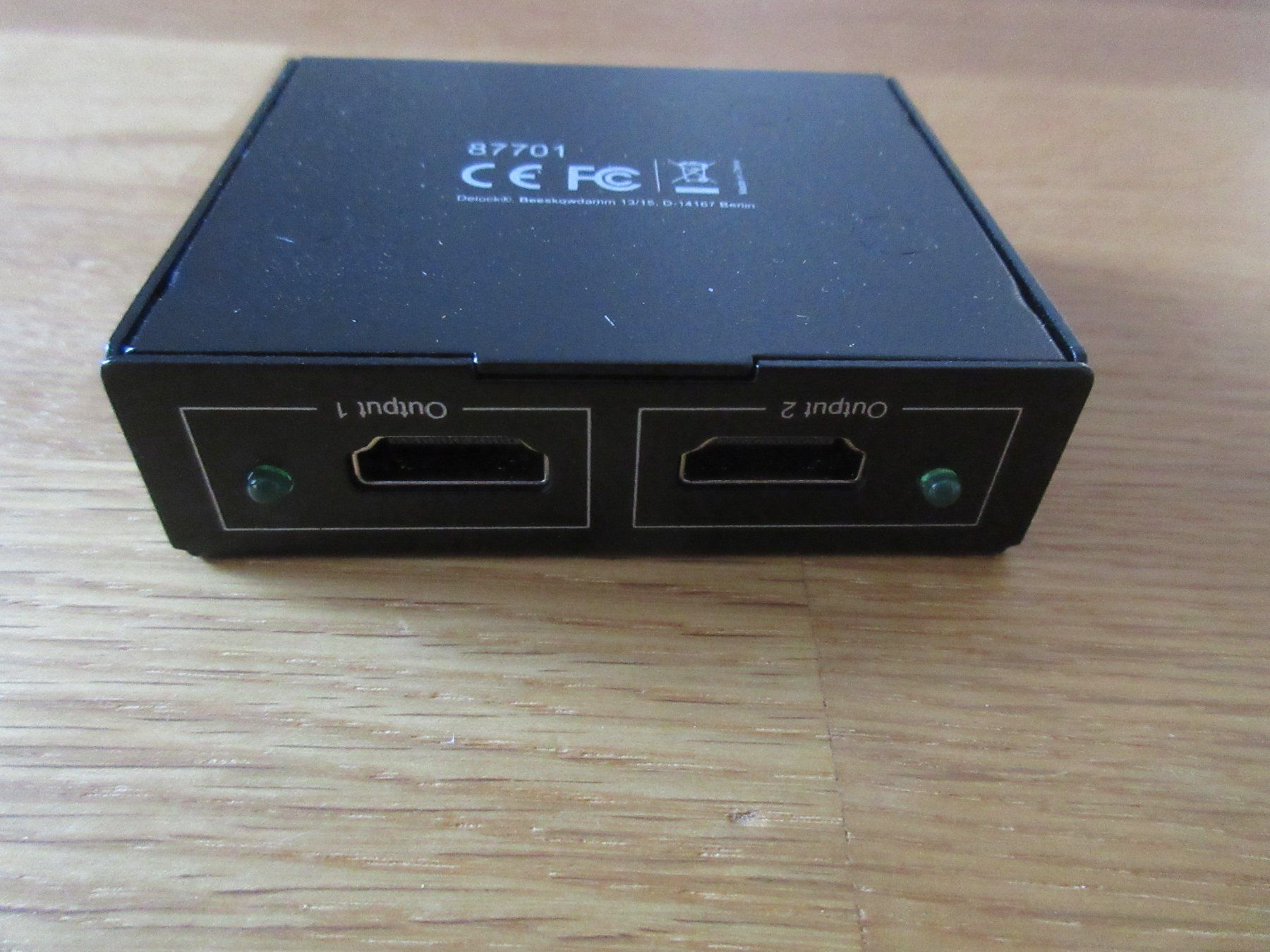 Adapter: HDMI Splitter DELOCK 2 Port – Neu (gemäss Beschreibung) aus Daellikon von Ebuffi 4