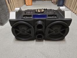 DJ Boombox Pure Acoustics mit CD-Player und USB-Anschluss